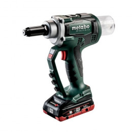 Акумуляторний заклепувальний пістолет Metabo NP 18 LTX BL 5.0 (18 В, 2х4 А*год, 10 кН) (619002800)