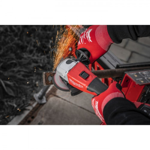 Акумуляторна болгарка Milwaukee M18 BLSAG125X-402X (18 В, 2х4 А*год, 125 мм) (4933492644)