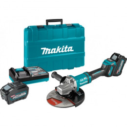 Акумуляторна кутова шліфмашина Makita GA038GT201 (36 В, 5 А*год, 230 мм)