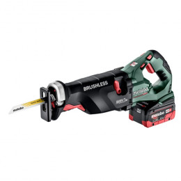 Акумуляторна сабельна пила Metabo SSEP 18 LTX BL MVT (18 В, 2х8 А*год, 32 мм) (602258810)