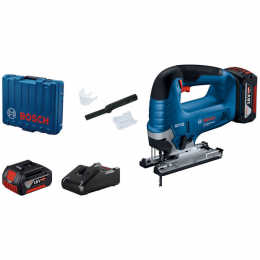 Акумуляторний лобзик Bosch GST 185-LI (18 В, 2х4 А*год, 3500 ход/хв) (06015B3024)