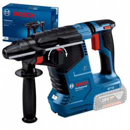 Акумуляторний перфоратор Bosch Professional GBH 187-Li SDS-Plus (18 В, без АКБ, 2.4 Дж) (0611923020)