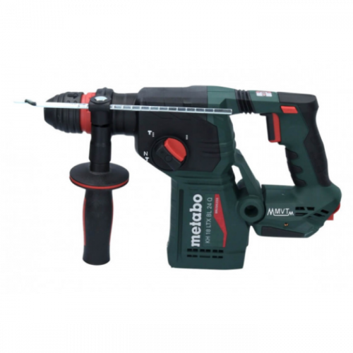 Акумуляторний перфоратор Metabo KH 18 LTX BL 24 Q Set ISA (2х18 В, 5.5 А*год, 2.2 Дж) (601714930)