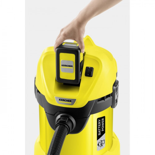 Акумуляторний порохотяг Karcher WD 3 Battery (без АКБ, 36 В) (1.629-910.0)