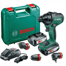 Акумуляторний шуруповерт Bosch AdvancedDrill 18 Set (2х18 В, 2.5 А*год) (06039B5003)