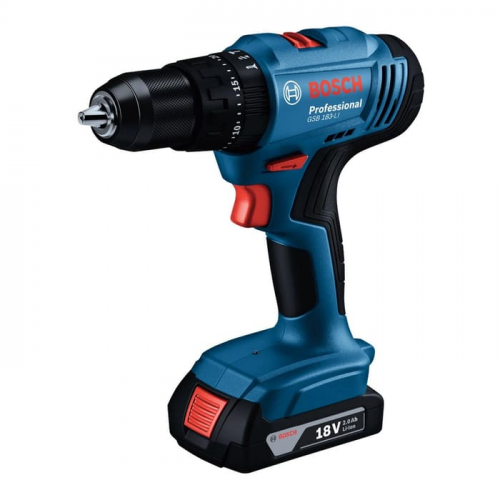 Акумуляторний ударний дриль-шуруповерт Bosch GSB 183-LI Professional (2х18 В, 2 А*год) (06019K9100)