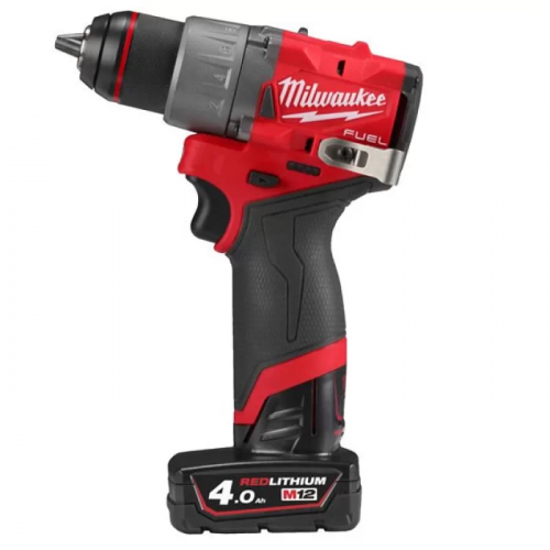 Акумуляторний ударний дриль-шуруповерт Milwaukee M12 FPD2-402X + Акумуляторний гайковерт Milwaukee M12 FIWF12 (12 В, 2х4 А*год) (4933492512)