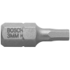 Біта Bosch Extra-Hart HEX (2.5x25 мм, 3 шт.) (2607001720)