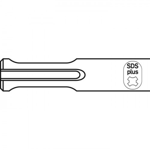 Bosch Зубило пікове 400 мм Hex 30 (GSH 16-30)