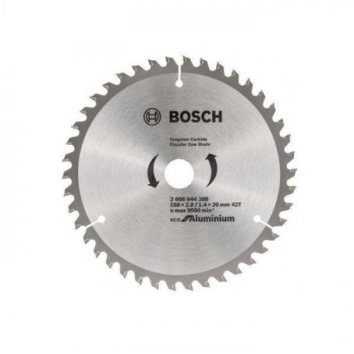 Пиляльний диск Bosch Eco for Aluminium (160х20/16х42Т) (2608644388)