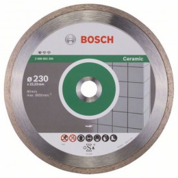 Bosch Круг алмазний відрізний PF Ceramic 230х22 кераміка