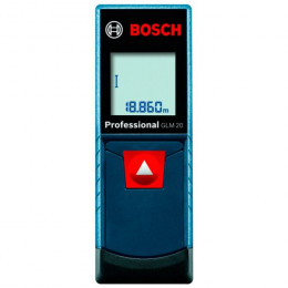 Цифровий лазерний далекомір Bosch GLM 20 Professional (0.15-20 м) (0601072E00)