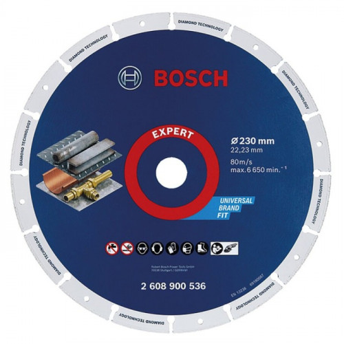 Диск алмазний Bosch Expert (230x22.23 мм) (2608900536)