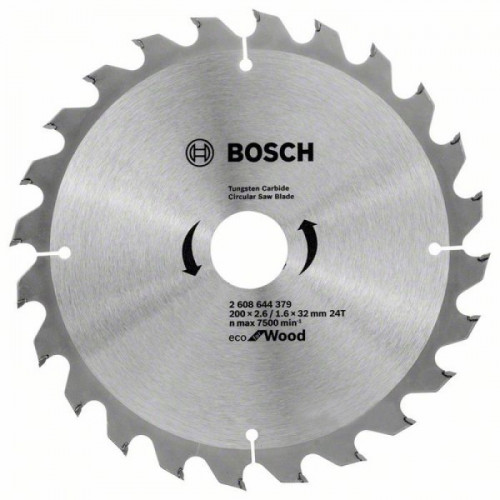 Пиляльний диск Bosch Eco for Wood (200х32х24Т) (2608644379)