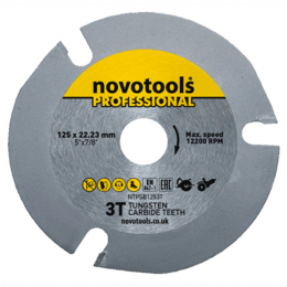 Диск пильний NovoTools Professional (125x22.23 мм) (NTPSB1253T)