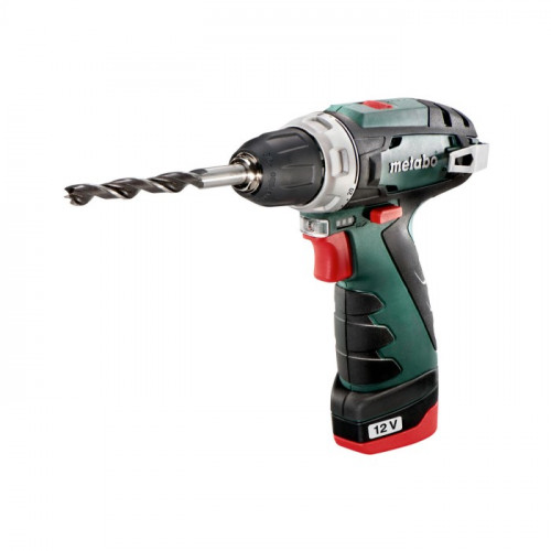 Дриль-шуруповерт акумуляторний Metabo PowerMaxx BS Basic (12 В, 2 А*год) (600984500)