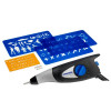 Гравер Dremel Hobby + 3 насадки + 4 трафарети (35 Вт) (F0130290JP)