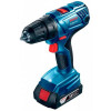 Дриль-шуруповерт акумуляторний Bosch GSR 180 LI (2х18 В, 2 А*год, 54 Н*м) (06019F810A)