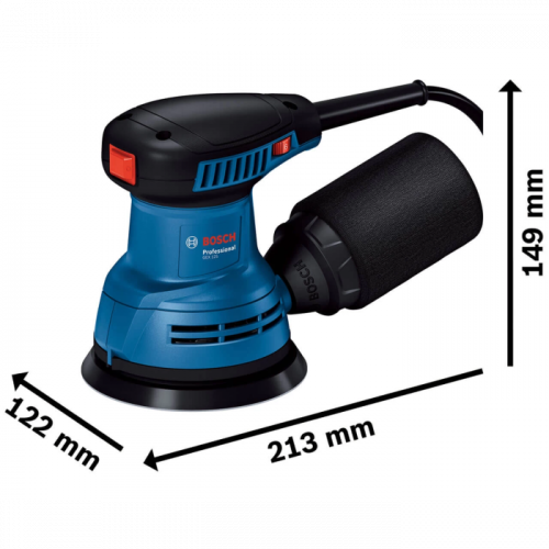 Ексцентрикова шліфмашина Bosch Professional GEX 125 (0.29 кВт, 125 мм) (06013A8020)