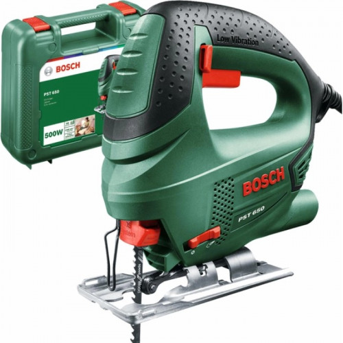 Електричний лобзик Bosch PST 650 (0.5 кВт, 3100 ход/хв) (06033A0720)