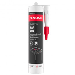 Клей монтажний акриловий Penosil SuperFix 615 (290 мл, білий) (H4851)