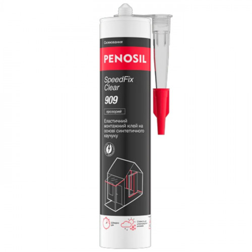 Клей монтажний Penosil SpeedFix Clear 909 (290 мл, прозорий) (H4838)