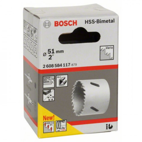 Коронка біметалева Bosch HSS-Bimetall (51 мм) (2608584117)