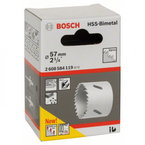 Коронка біметалева Bosch HSS-Bimetall (57 мм) (2608584119)