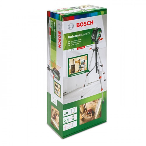 Лазерний нівелір Bosch UniversalLevel 3 Basic (10 м) (0603663900)