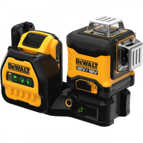 Лазерний нівелір DeWALT DCE089D1G18 (18 В, 2 А*год, 50 м)