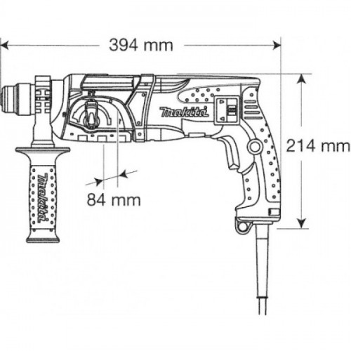 Перфоратор Makita HR2470 (780 Вт)