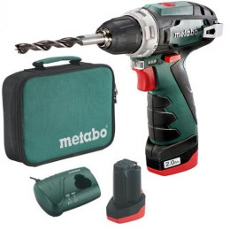 Дриль-шуруповерт Metabo PowerMaxx BS (2х12 В, 2 А*год) (600079550)