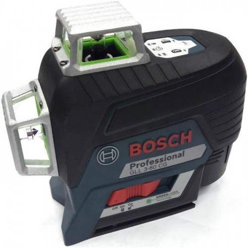 Лазерний нівелір Bosch GLL 3-80 CG + тримач BM1 + акумулятор + L-Boxx (0601063T00)