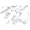 Ножиці для трави акумуляторні Bosch ISIO 3 + кущоріз (3.6 В, 1.5 А*год) (0600833108)