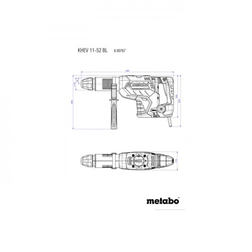 Перфоратор Metabo KHEV 11-52 BL (1.5 кВт, 18.8 Дж) (600767500)