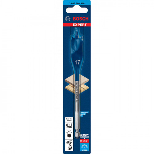 Перове свердло Bosch Expert Self Cut Speed Spade (17х152 мм) (2608900316)