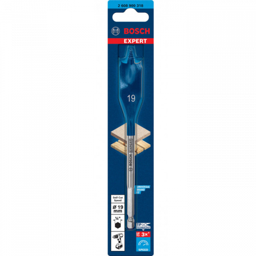 Перове свердло Bosch Expert Self Cut Speed Spade (19х152) (2608900318)