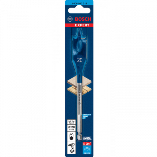 Перове свердло Bosch Expert Self Cut Speed Spade (20х152) (2608900319)