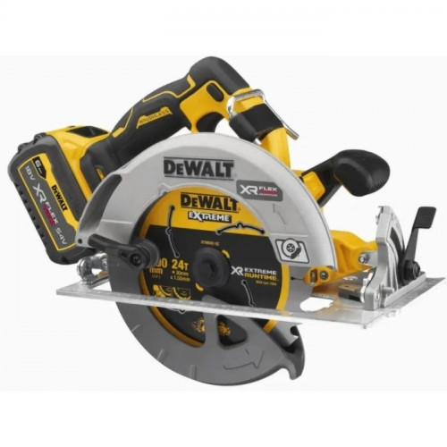 Пила дискова акумуляторна безщіткова DeWALT DCS573T1 (18 В, 6 А*год, 190 мм)