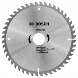 Пиляльний диск Bosch Eco for Wood (200x2.6x32-48T) (2608644380)