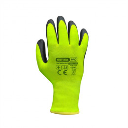 Рукавиці утеплені з нітриловим покриттям КВІТКА PRO Wintergrip Industrial (10"/ XL) (110-1219-10-IND)