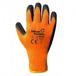 Рукавиці з латексним покриттям BLUETOOLS WinterGrip (12 пар, XL) (220-2231-10)