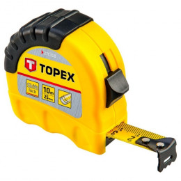 Рулетка Topex (10 м х 25 мм) (27C310)