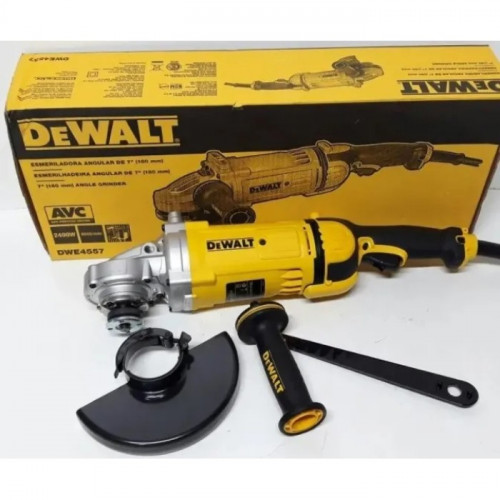 Шліфмашина кутова DeWALT DWE4557 (2.4 кВт, 180 мм)