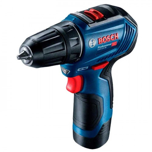 Шуруповерт акумуляторний Bosch GSR 12V-30 (12 В, 2х2 А*год, 30 Н*м) (06019G9001)