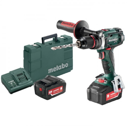 Шуруповерт акумуляторний Metabo BS 18 LTX IMPULS  (18 В, 2х4 А*год, 110 Нм) (602191500)