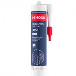 Силіконовий герметик Penosil Multipurpose Silicone 315/315c (310 мл, білий) (H4835)