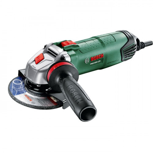 Кутова шліфувальна машина Bosch PWS 850-125 (0.85 кВт, 125 мм) (06033A270B)