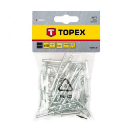 Заклепки Topex (4.8x10 мм, 50 шт.) (43E502)