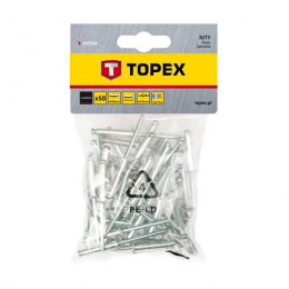 Заклепки Topex (4.8x18 мм, 50 шт.) (43E505)